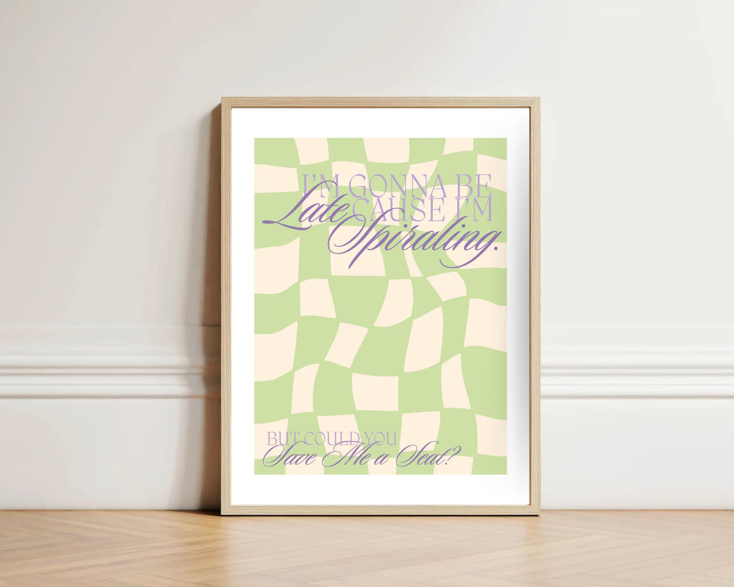I'm Spiraling Print