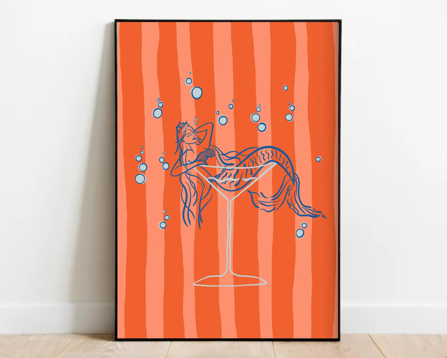 Mermaid Martini Print