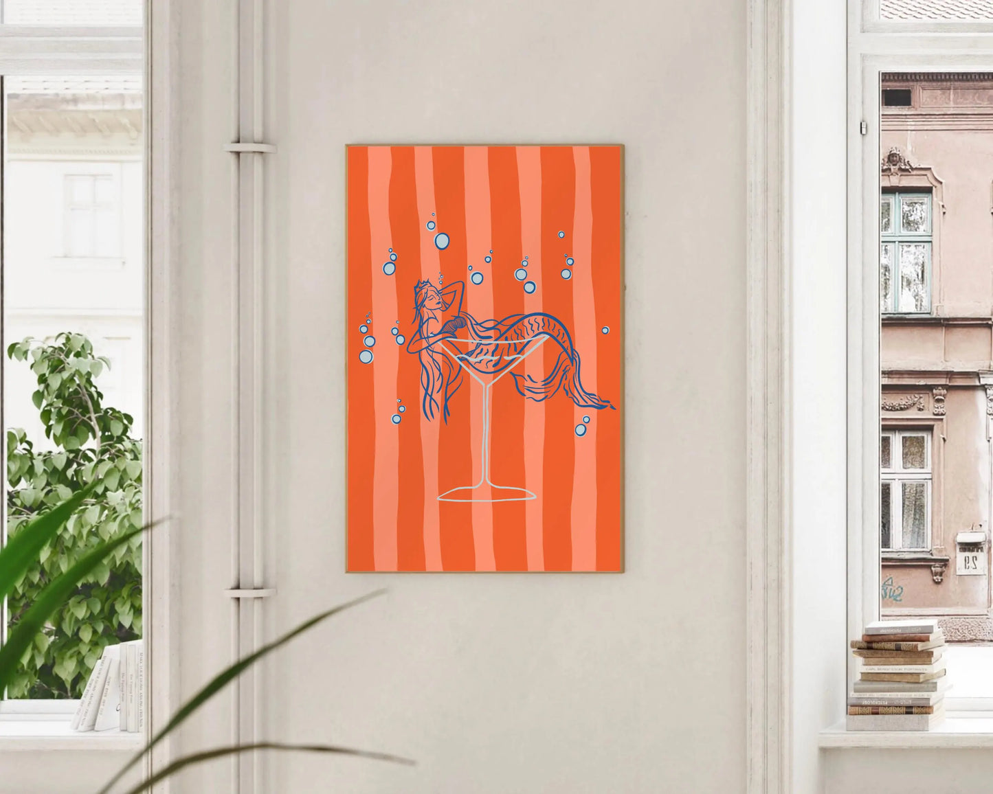 Mermaid Martini Print