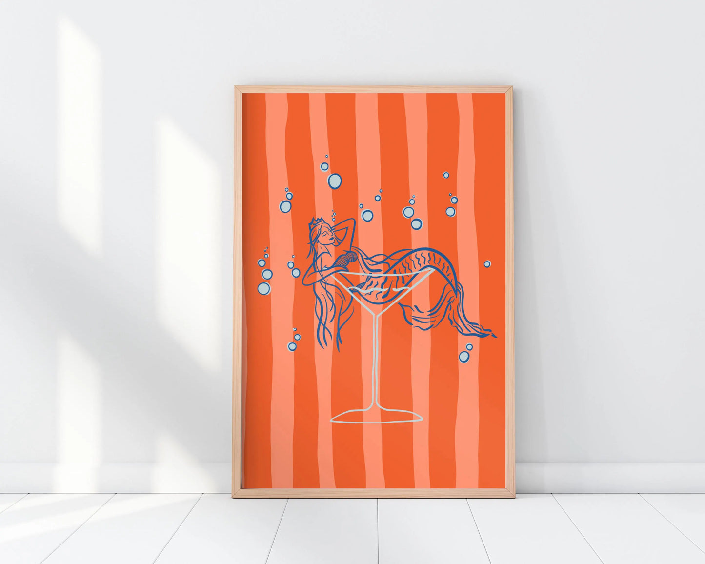 Mermaid Martini Print