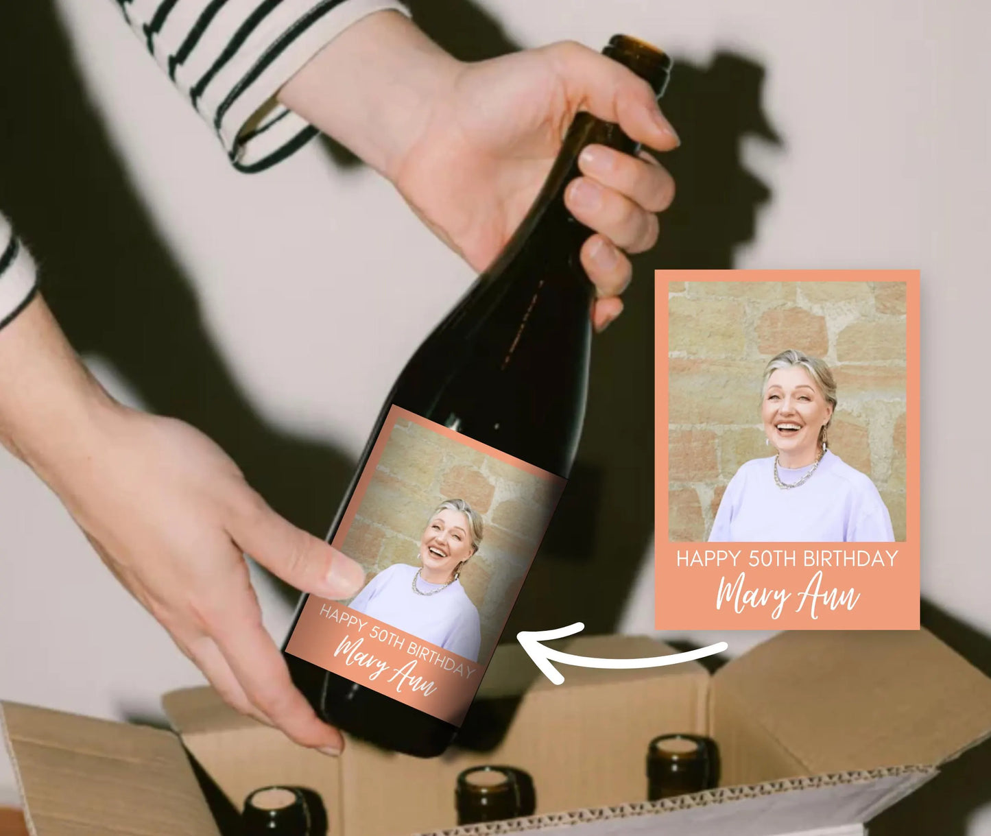 Custom Photo Label