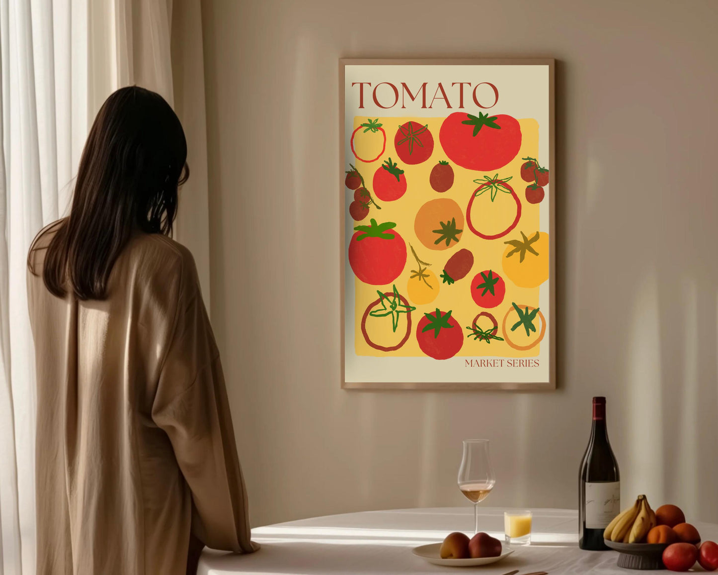 Tomato Illustration Print