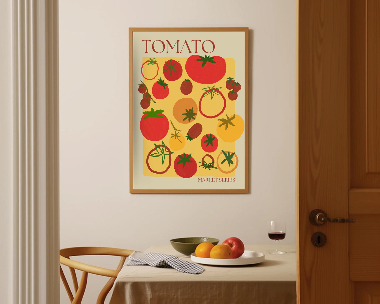 Tomato Illustration Print