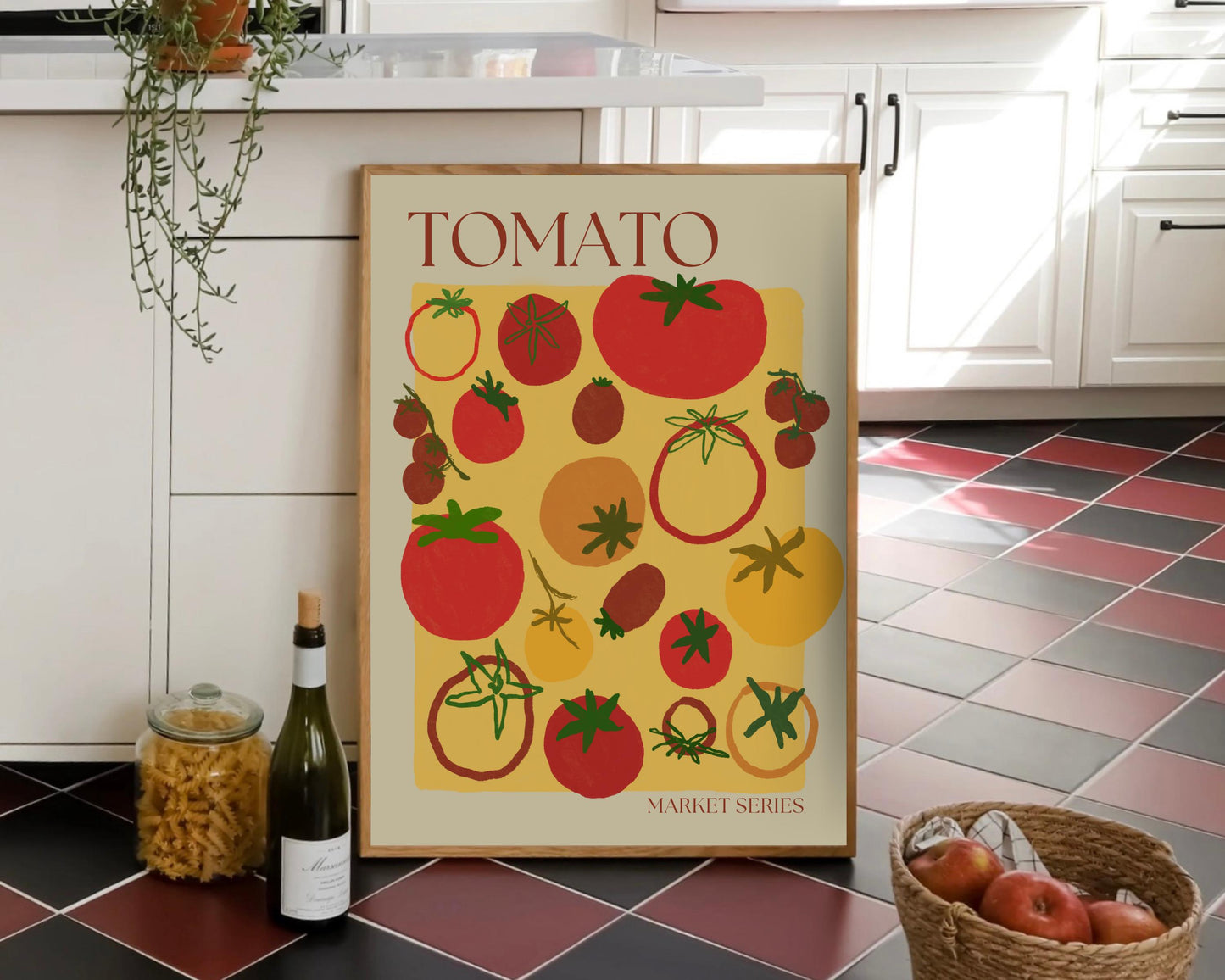 Tomato Illustration Print