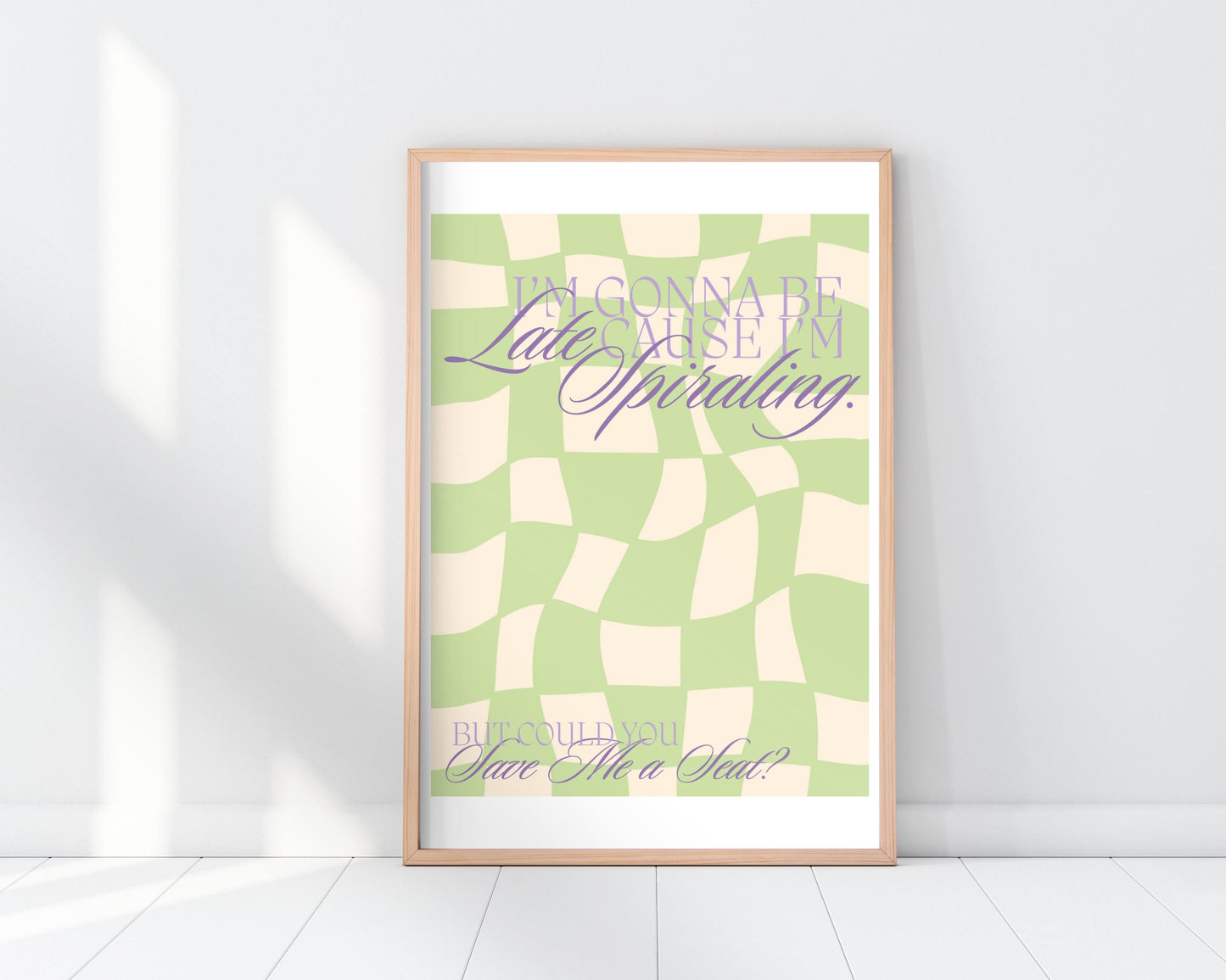 I'm Spiraling Print