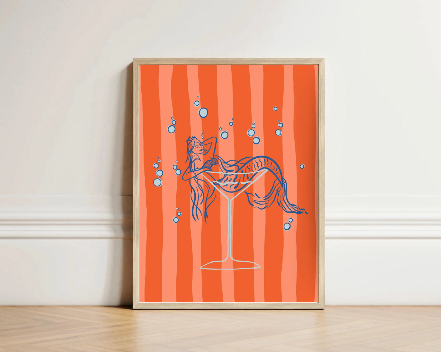 Mermaid Martini Print