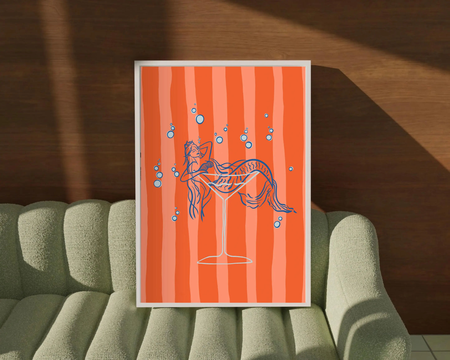 Mermaid Martini Print