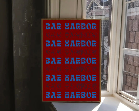 Bar Harbor Maine Print