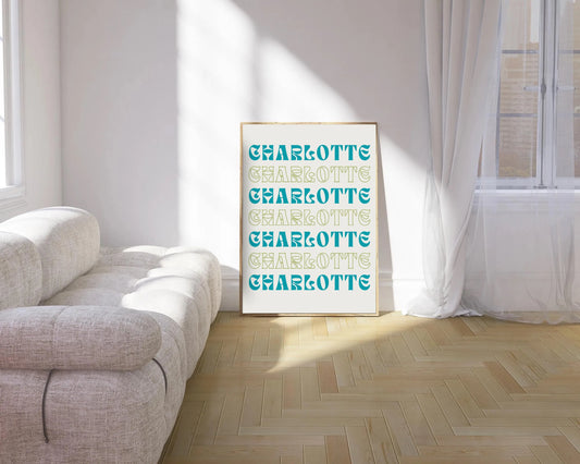 Charlotte North Carolina Print