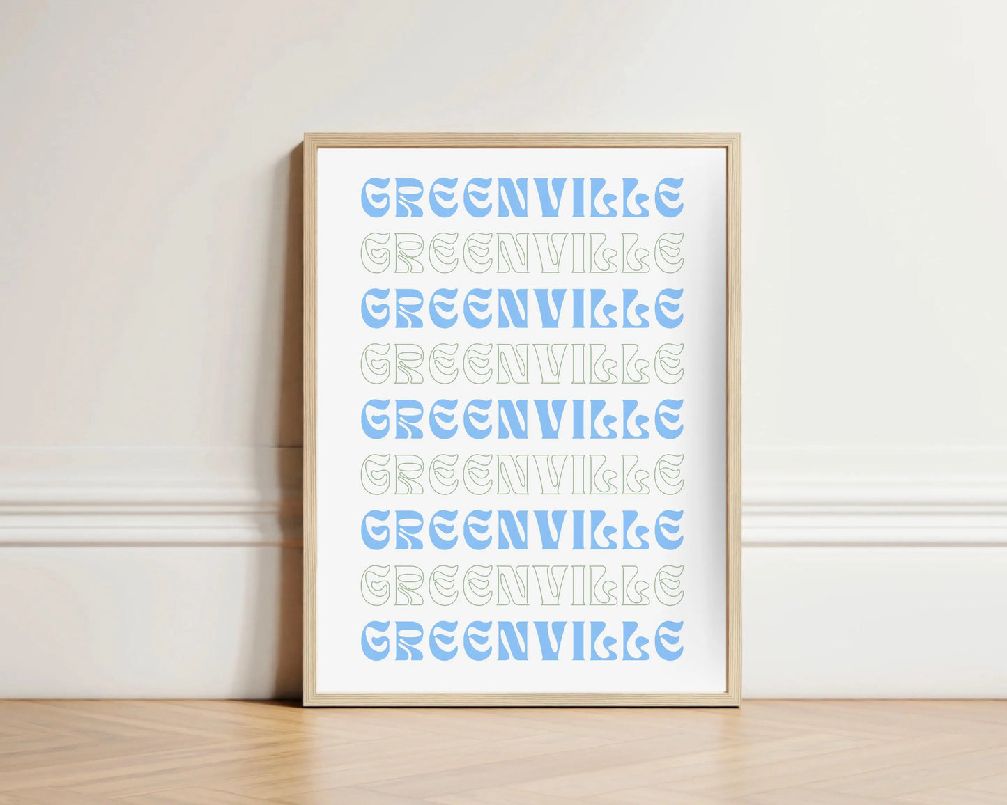 Greenville South Carolina Print