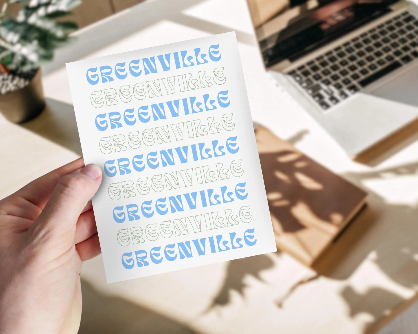 Greenville South Carolina Print
