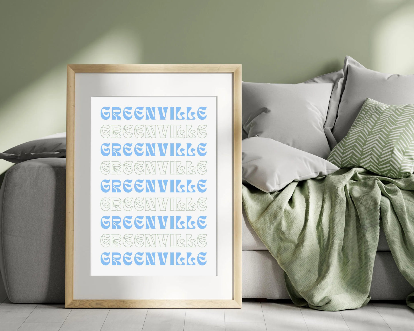 Greenville South Carolina Print