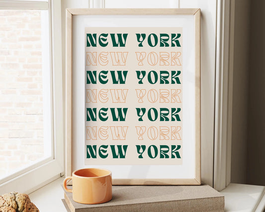 New York Print