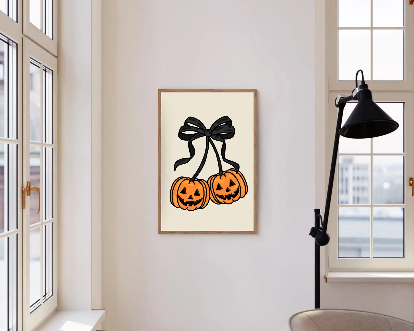 Coquette Halloween Print