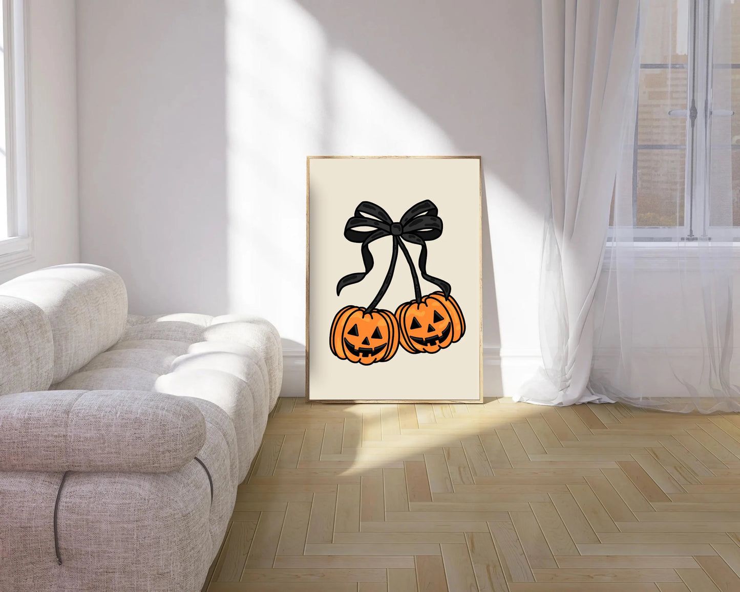 Coquette Halloween Print