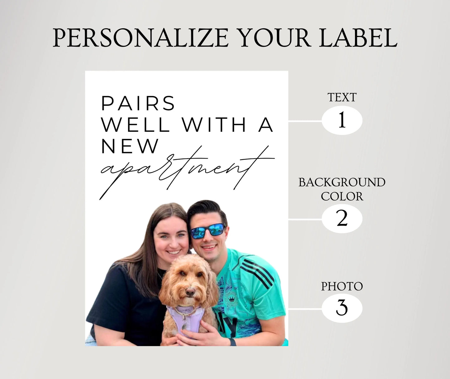 Custom Photo Cutout Label