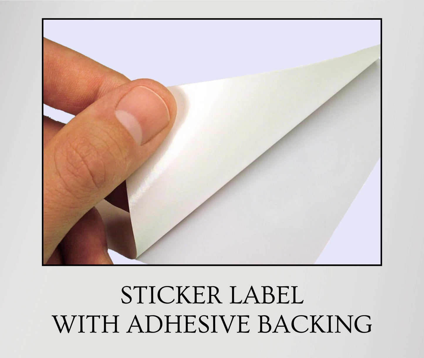 Custom Photo Cutout Label