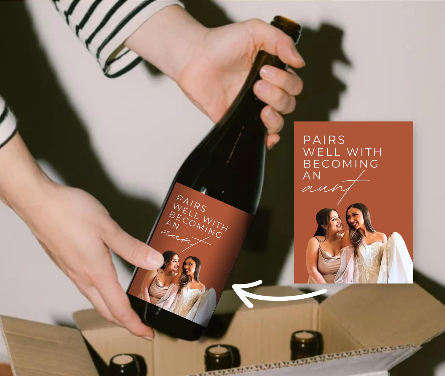 Custom Photo Cutout Label