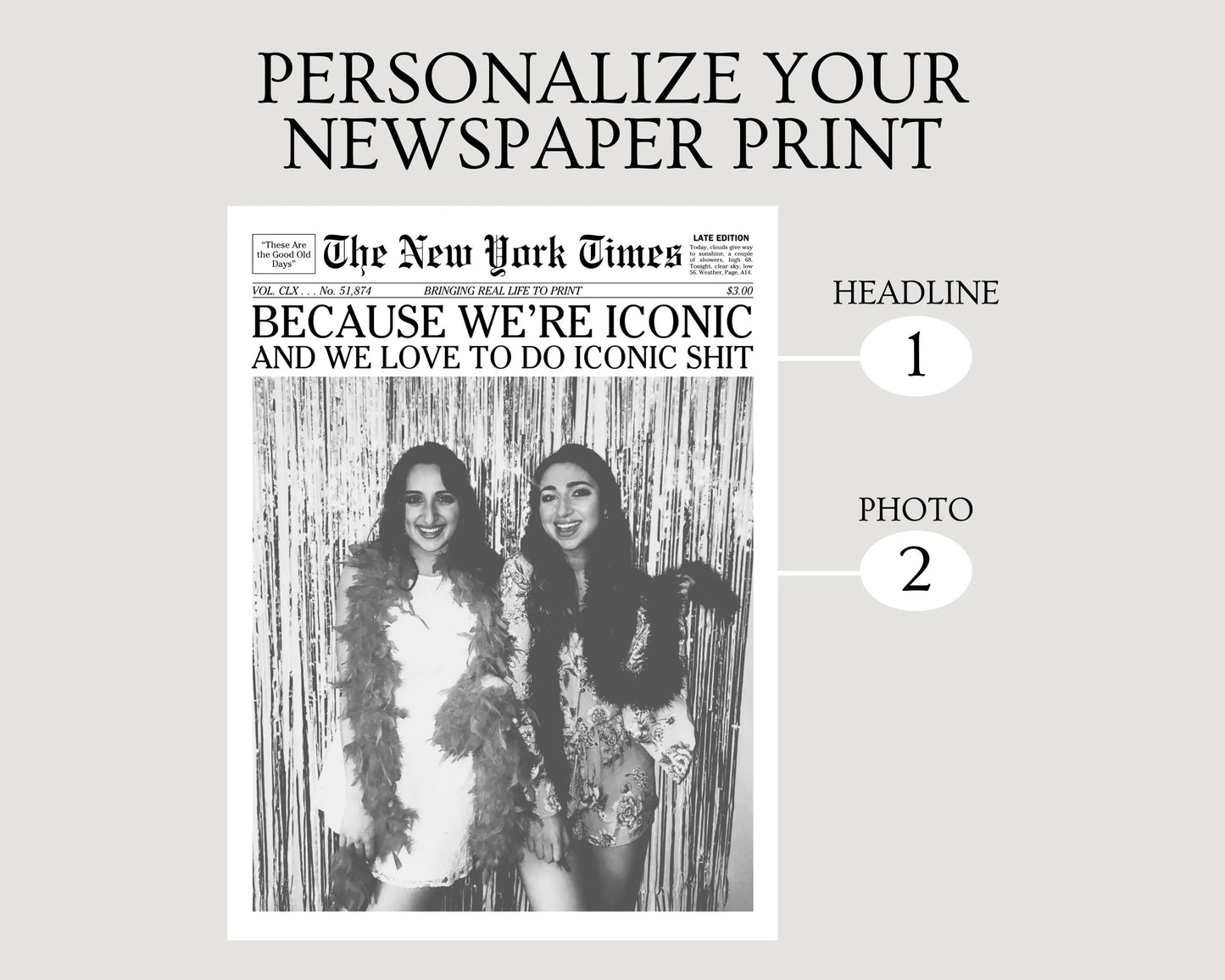 Custom Newspaper Print