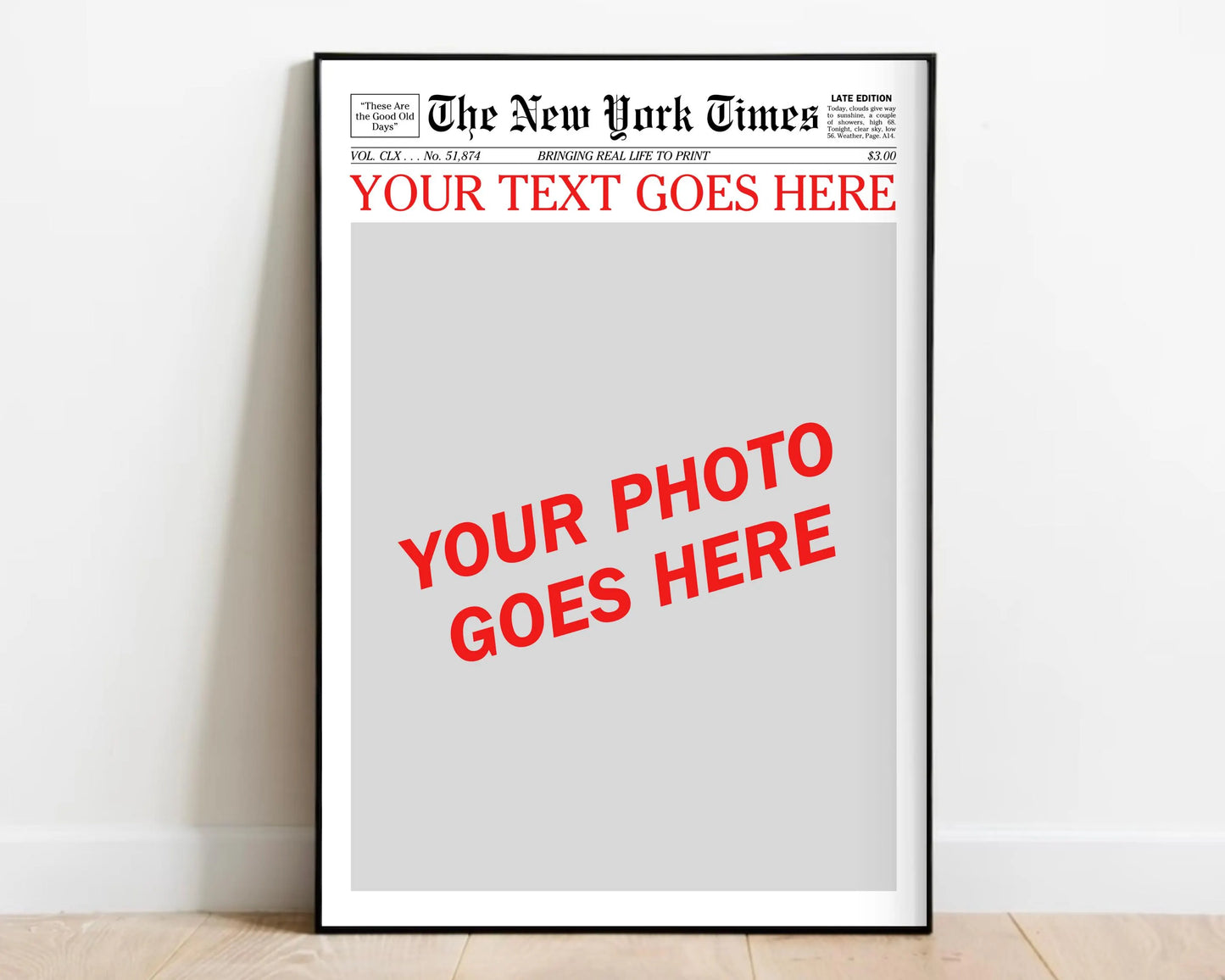 Custom Newspaper Print