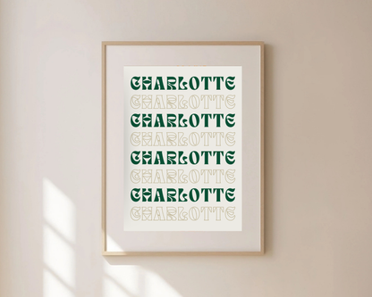 Charlotte North Carolina Print
