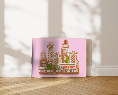 Gingerbread Charlotte Print