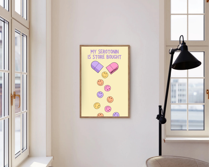 Store Bought Serotonin Print