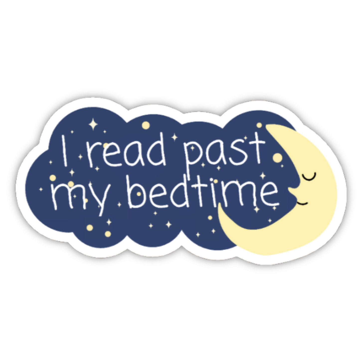 I Read Past My Bedtime Sticker