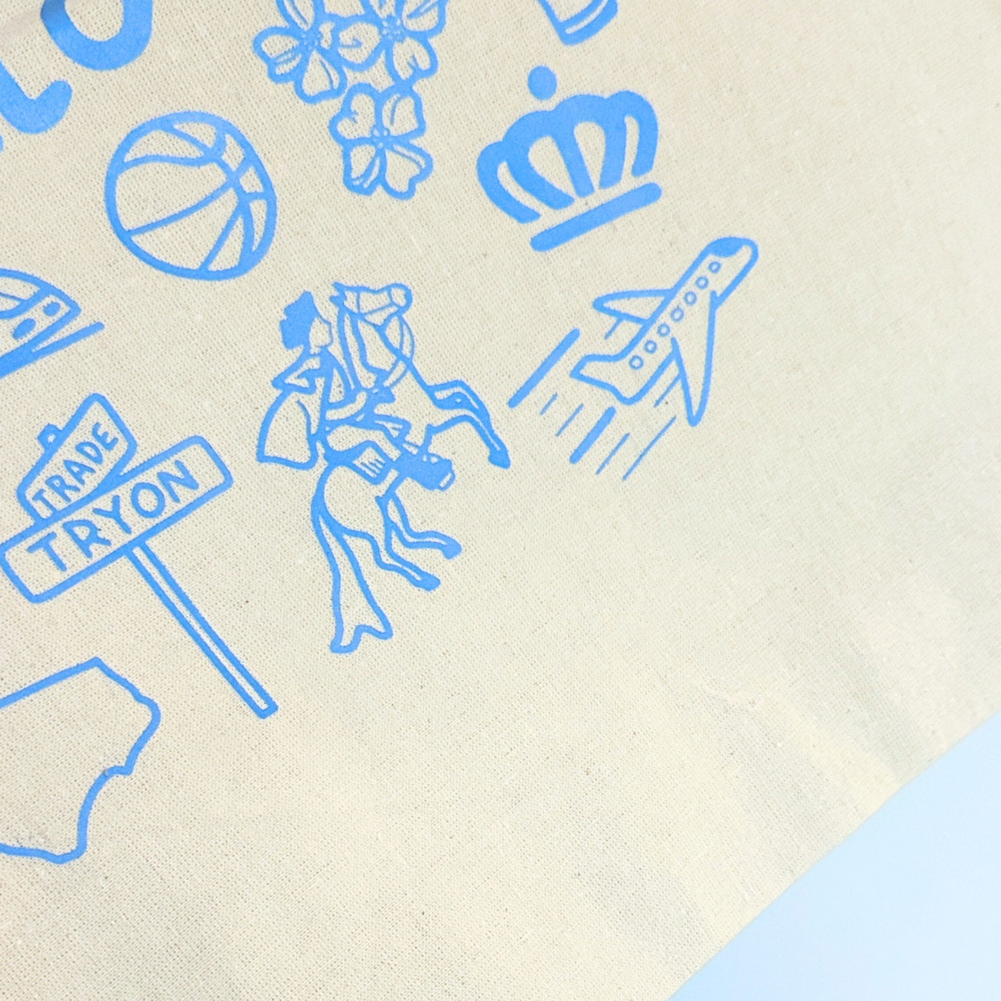 Charlotte Icons Tote Bag