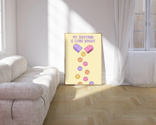 Store Bought Serotonin Print