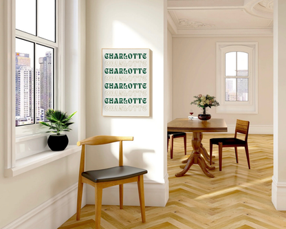 Charlotte North Carolina Print