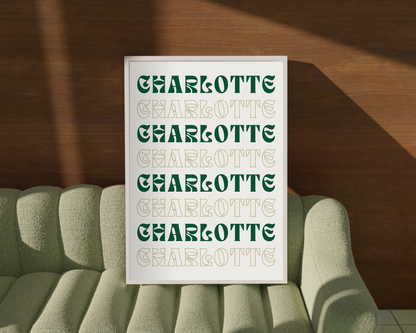 Charlotte North Carolina Print