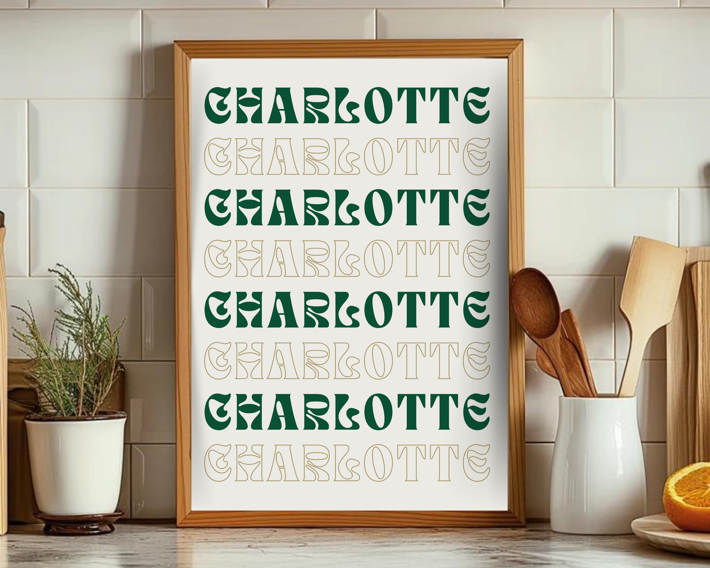 Charlotte North Carolina Print