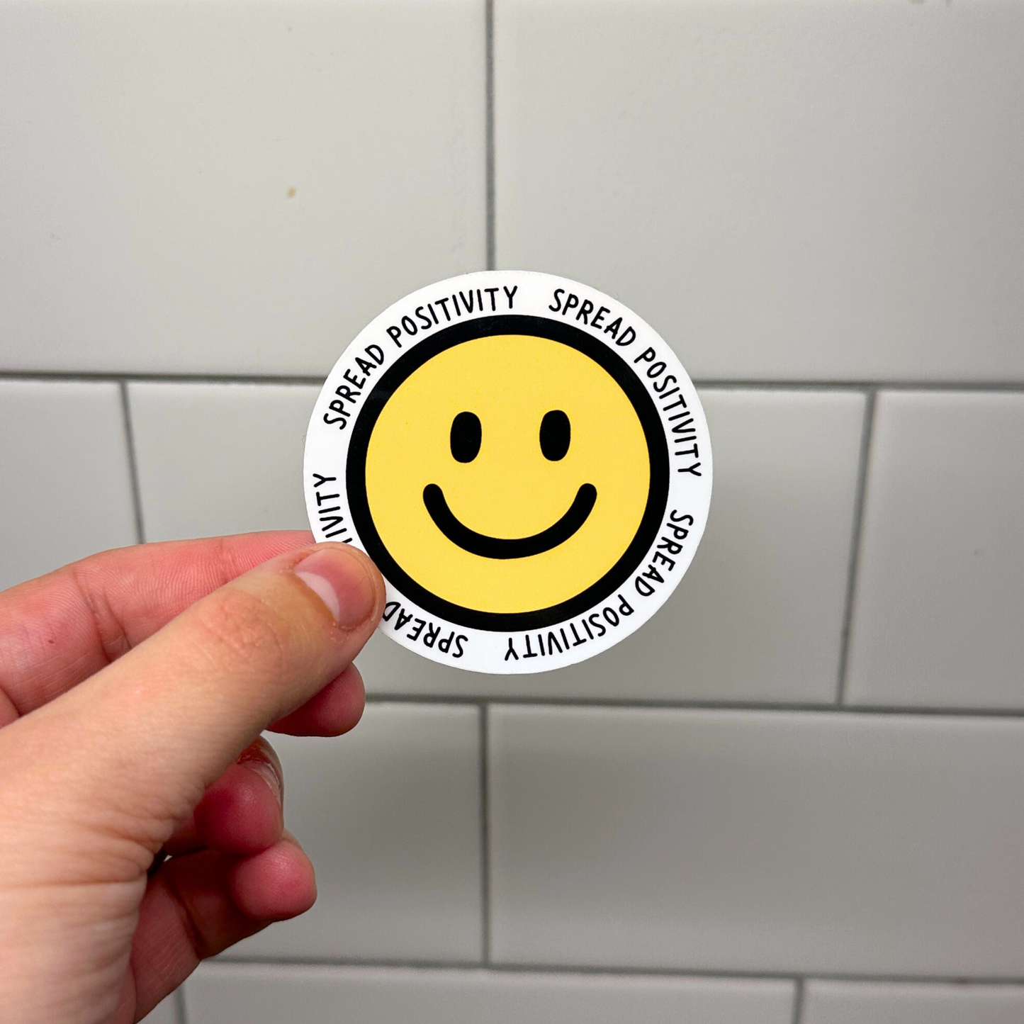 Spread Positivity Sticker
