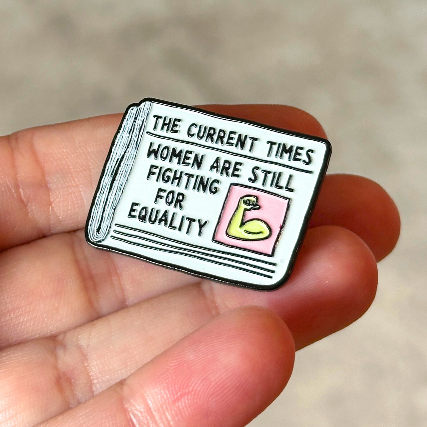 Women's Equality Enamel Pin