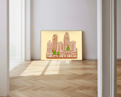 Gingerbread Charlotte Print