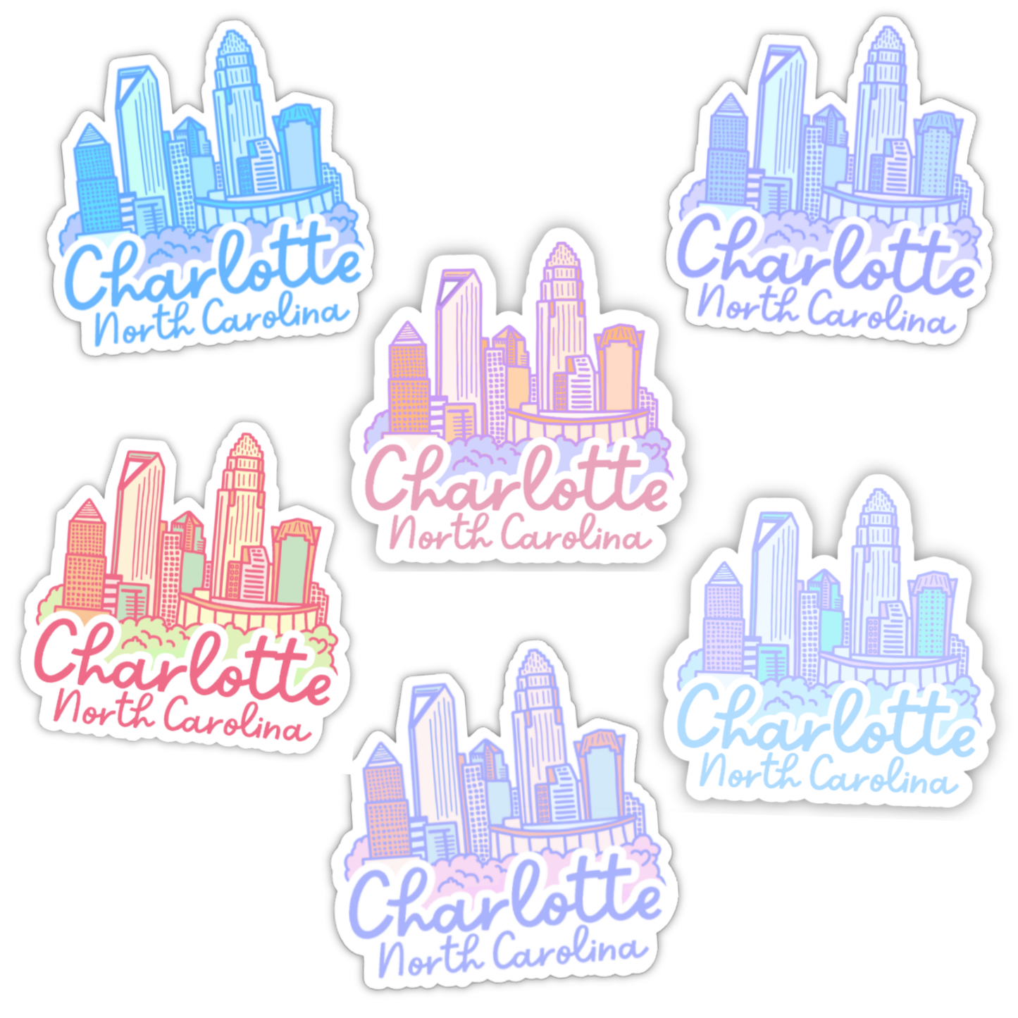 Mini Charlotte Sticker Pack