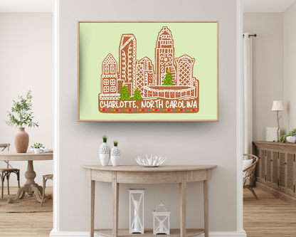 Gingerbread Charlotte Print