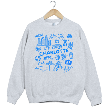 Charlotte Icons Crewneck