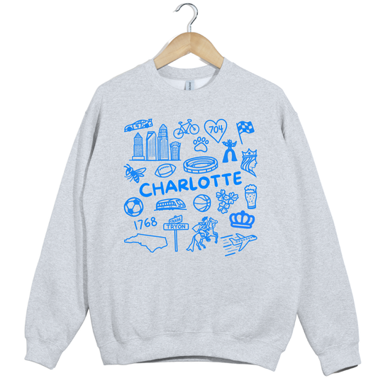 Charlotte Icons Crewneck