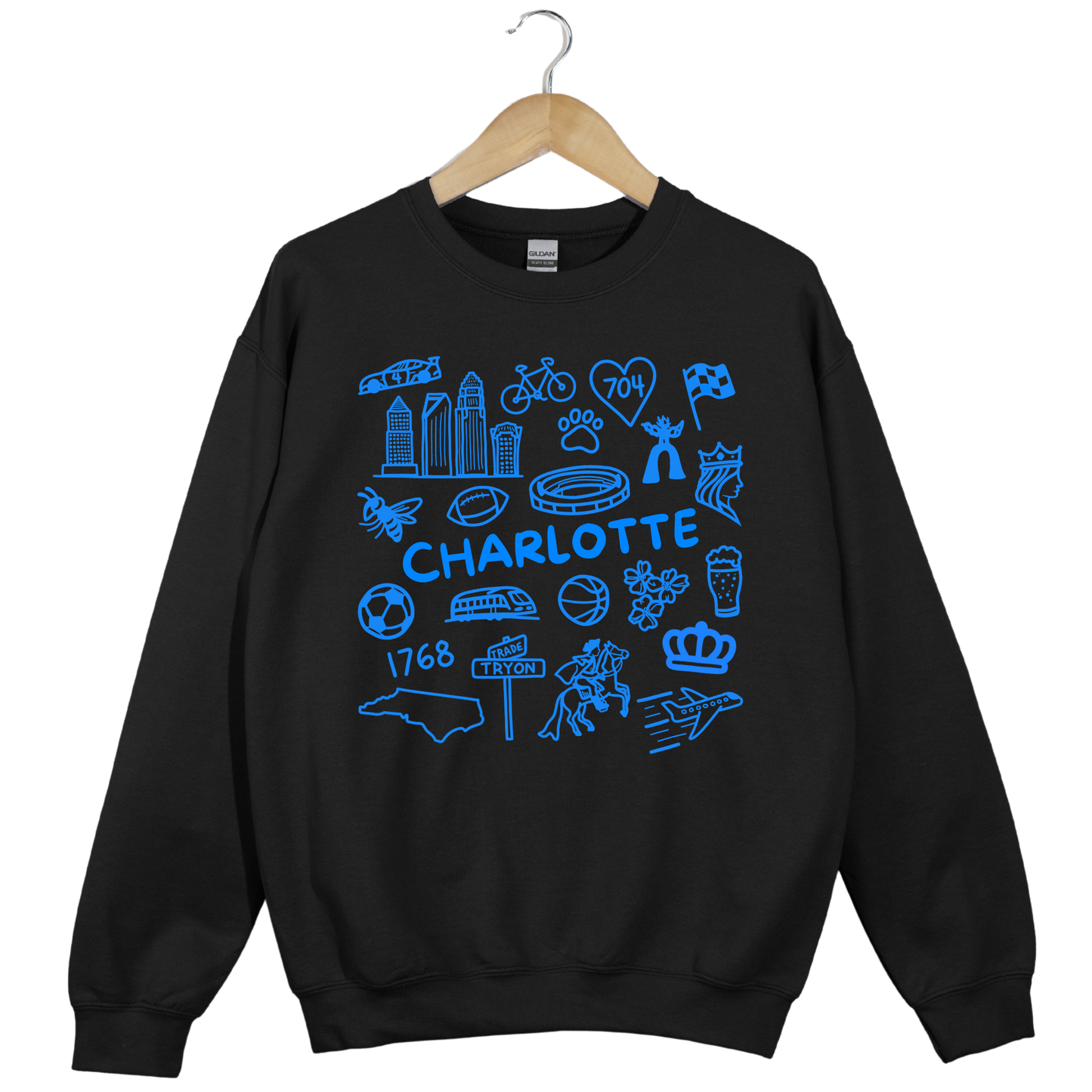 Charlotte Icons Crewneck