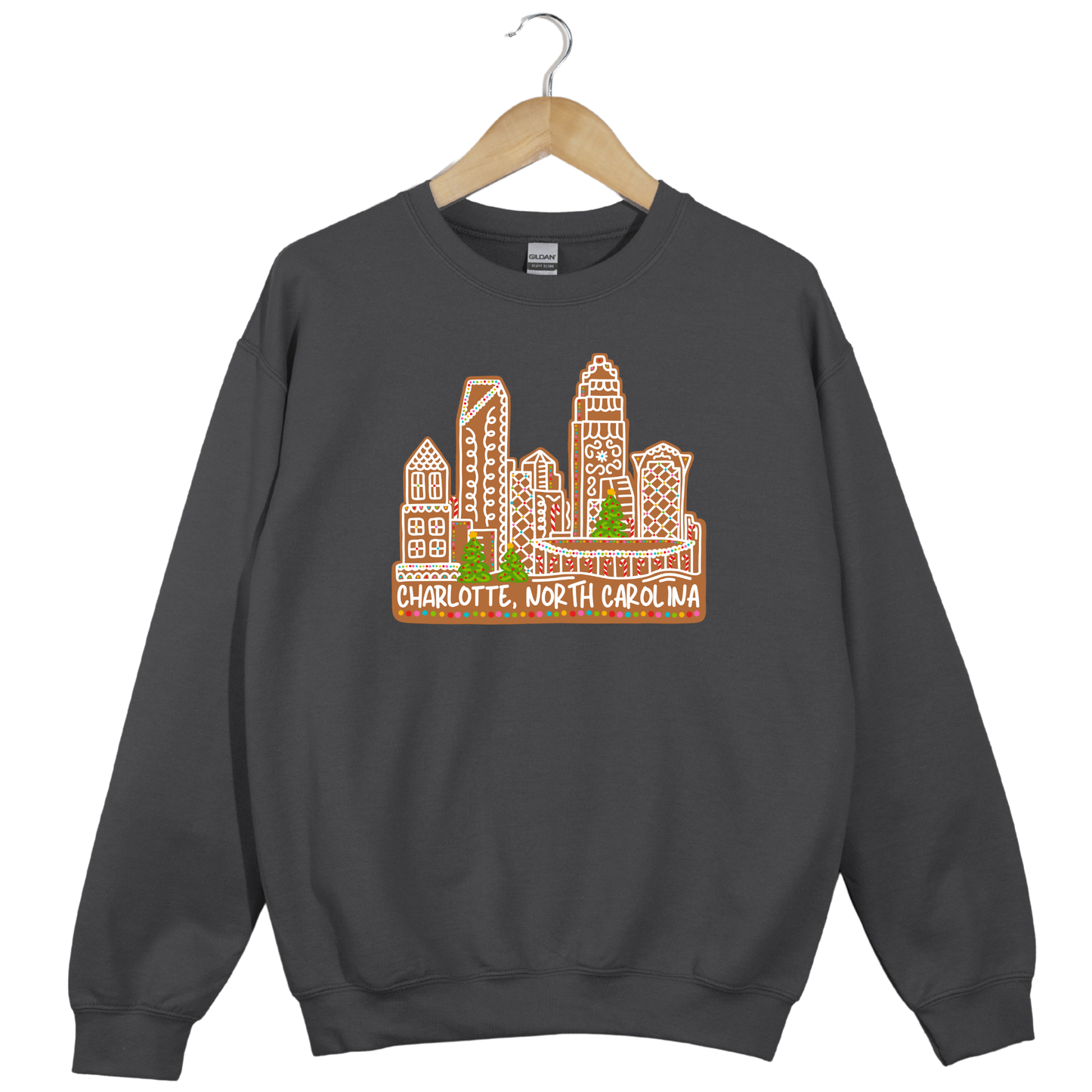 Gingerbread Charlotte Crewneck