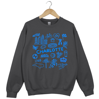 Charlotte Icons Crewneck