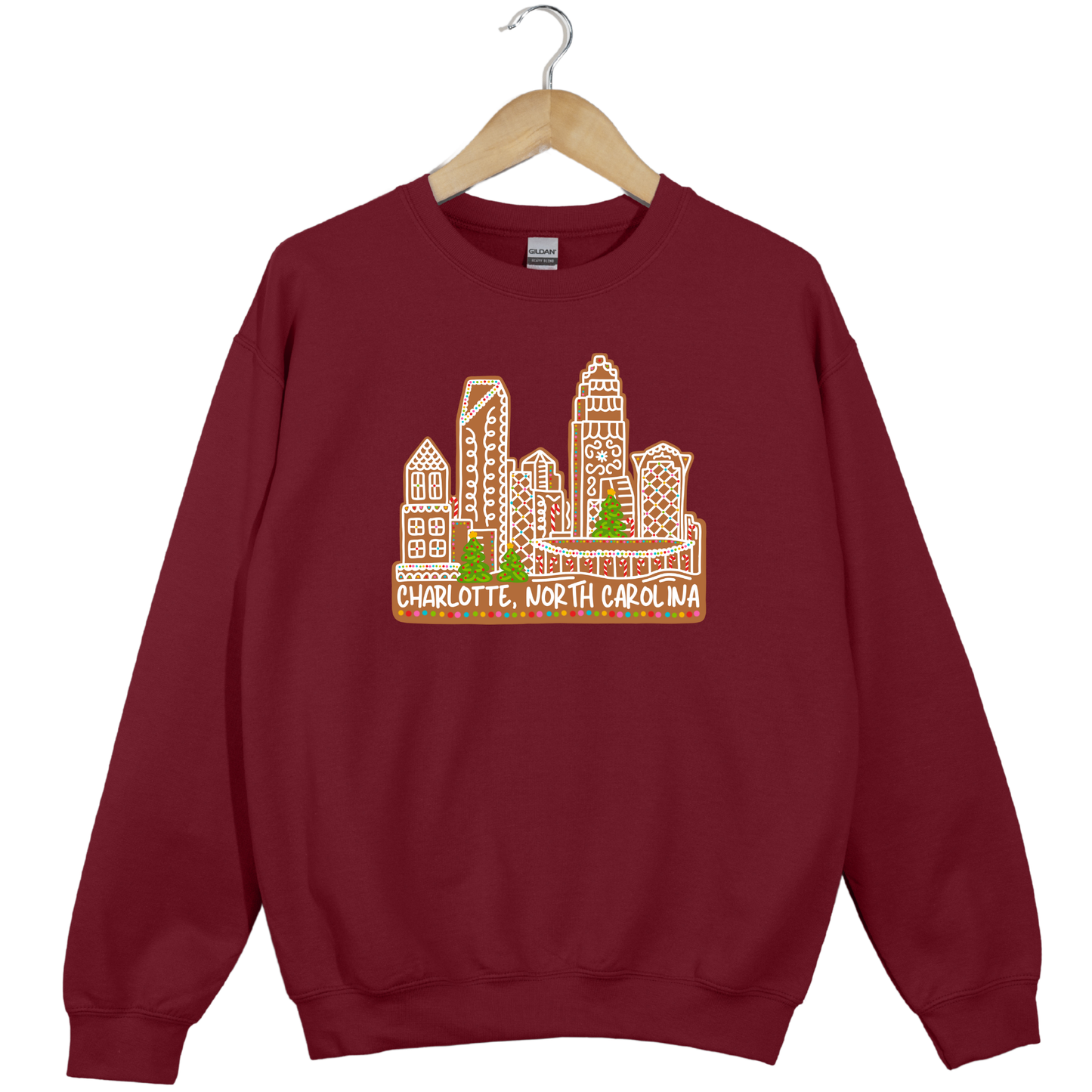 Gingerbread Charlotte Crewneck