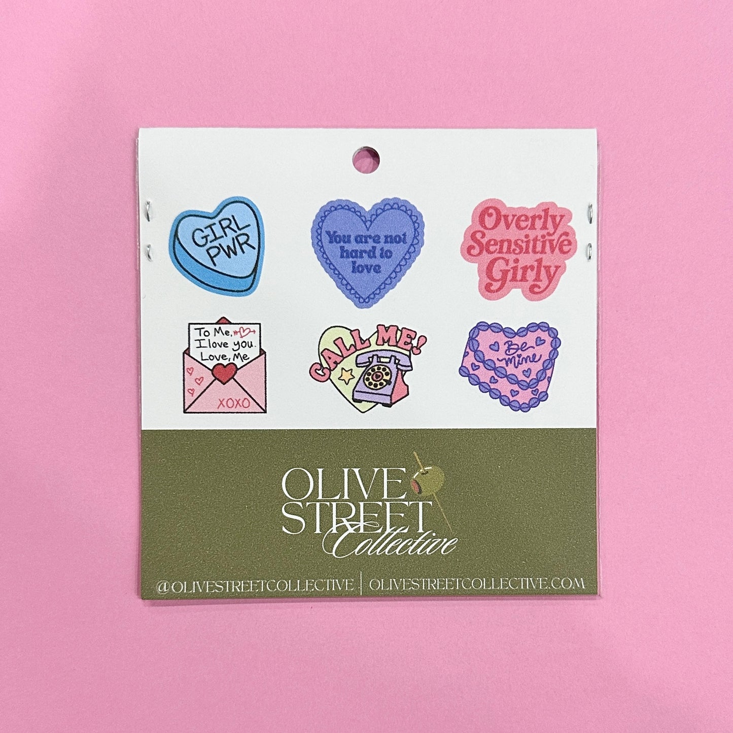 Mini Galentine's Sticker Pack