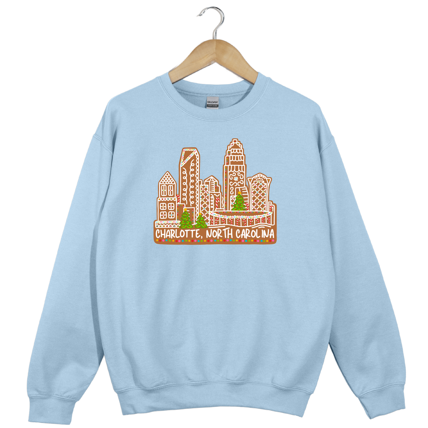Gingerbread Charlotte Crewneck