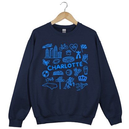 Charlotte Icons Crewneck