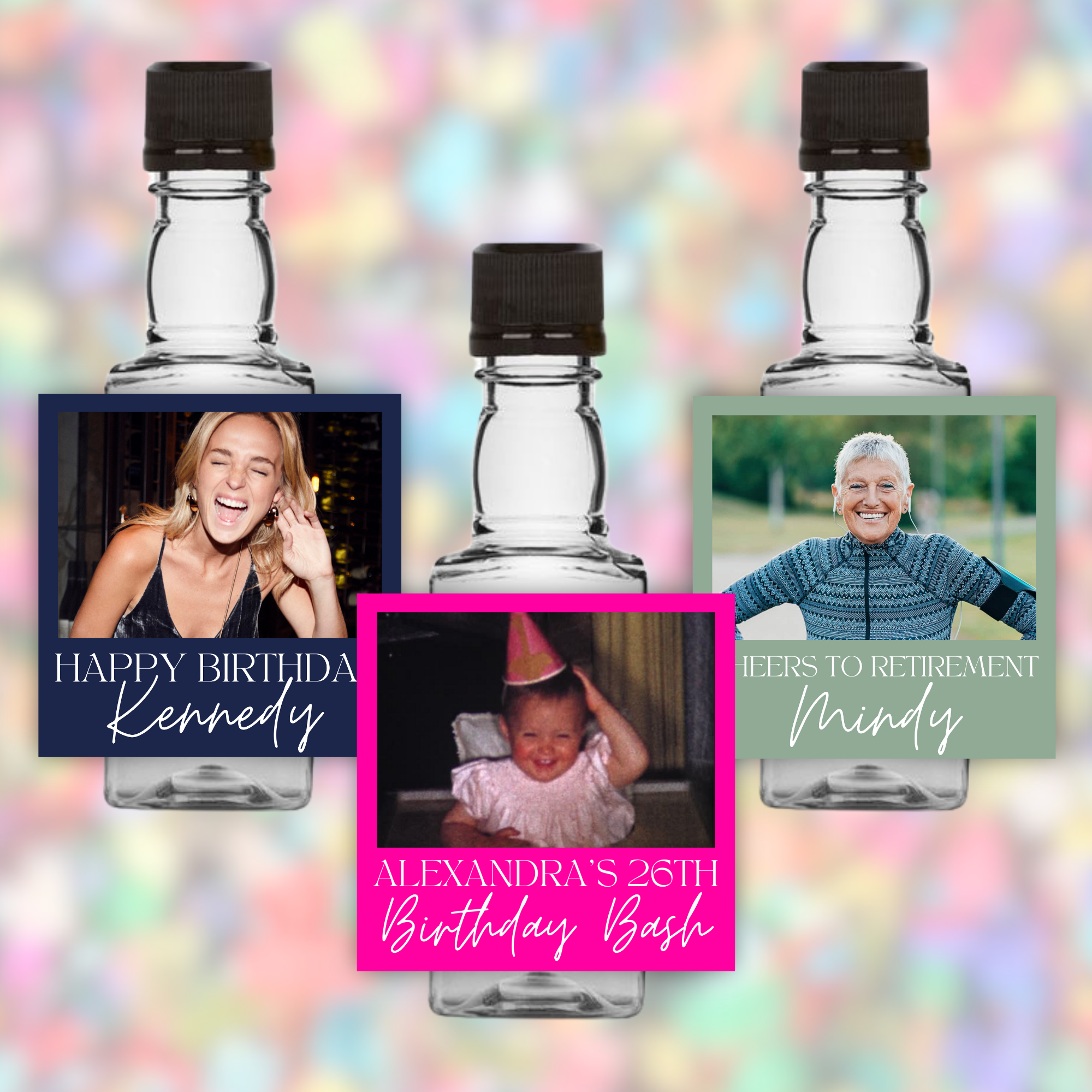 Spent Shot Labels Custom Small Bottle Labels, Shot Bottle Labels, Party Wedding Favors ...