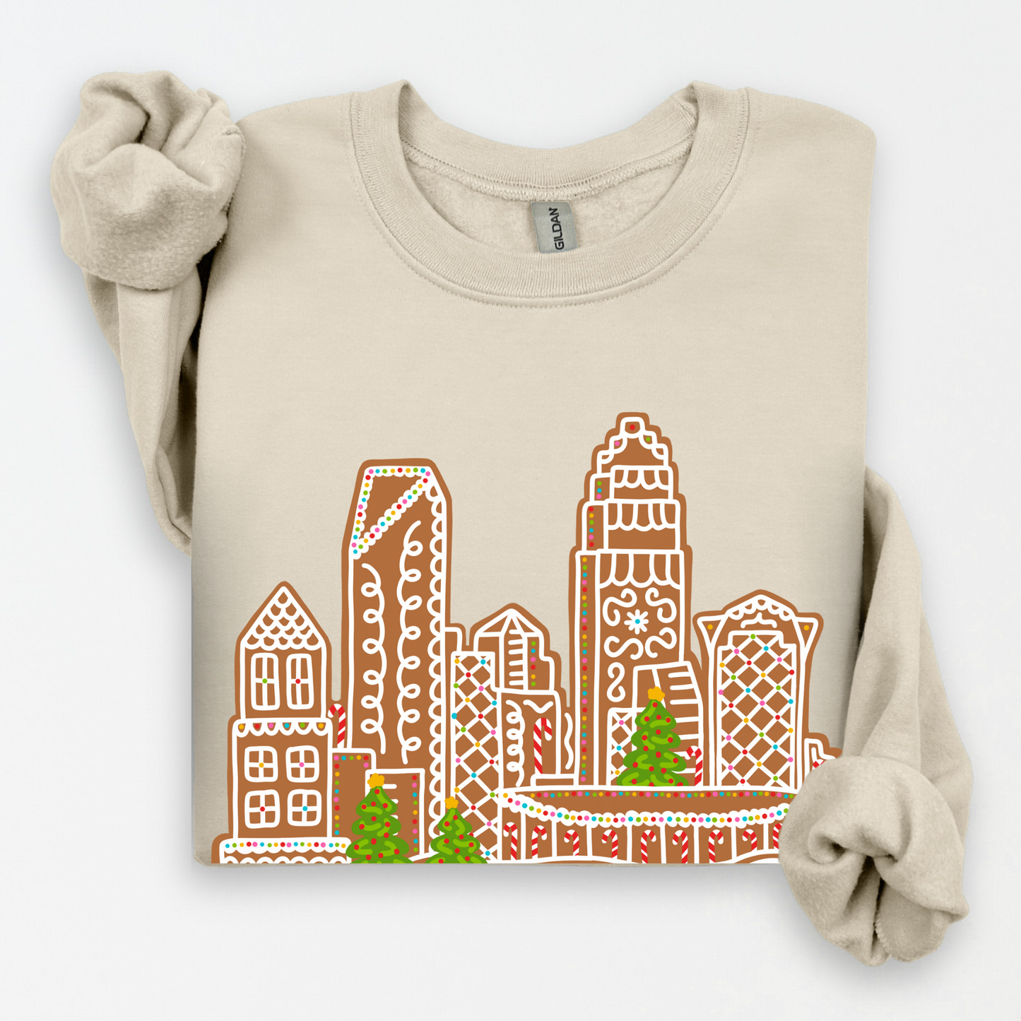 Gingerbread Charlotte Crewneck