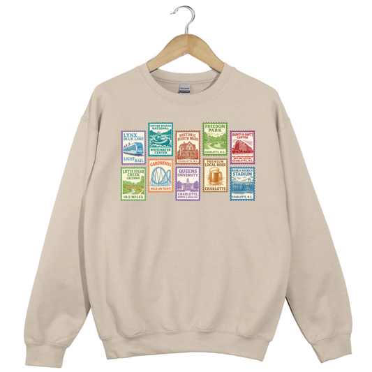 Charlotte Stamps Crewneck